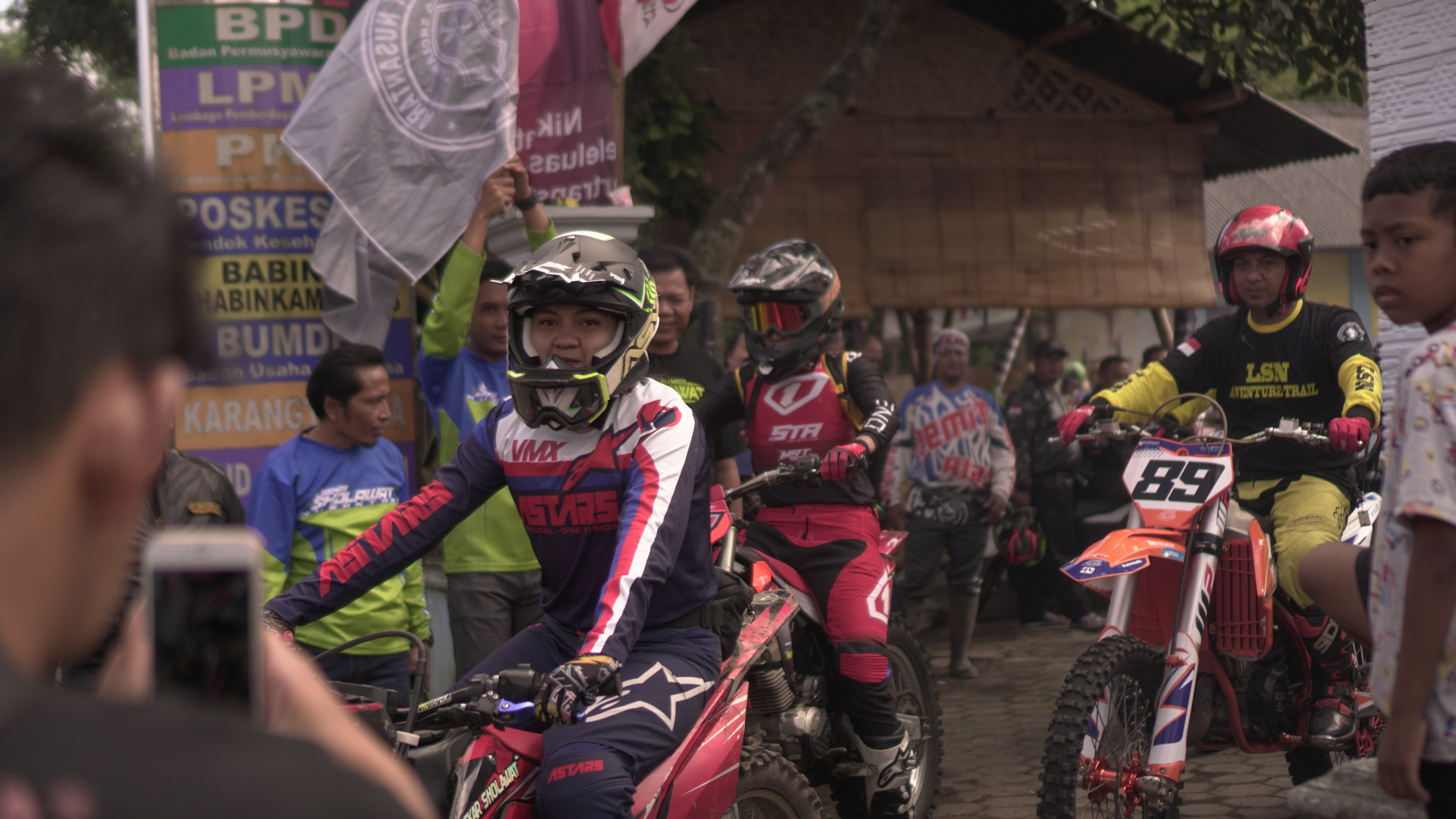 Promosikan Desa Wisata, Pemdes Sidomulyo Gelar Latber Trail Sholawat