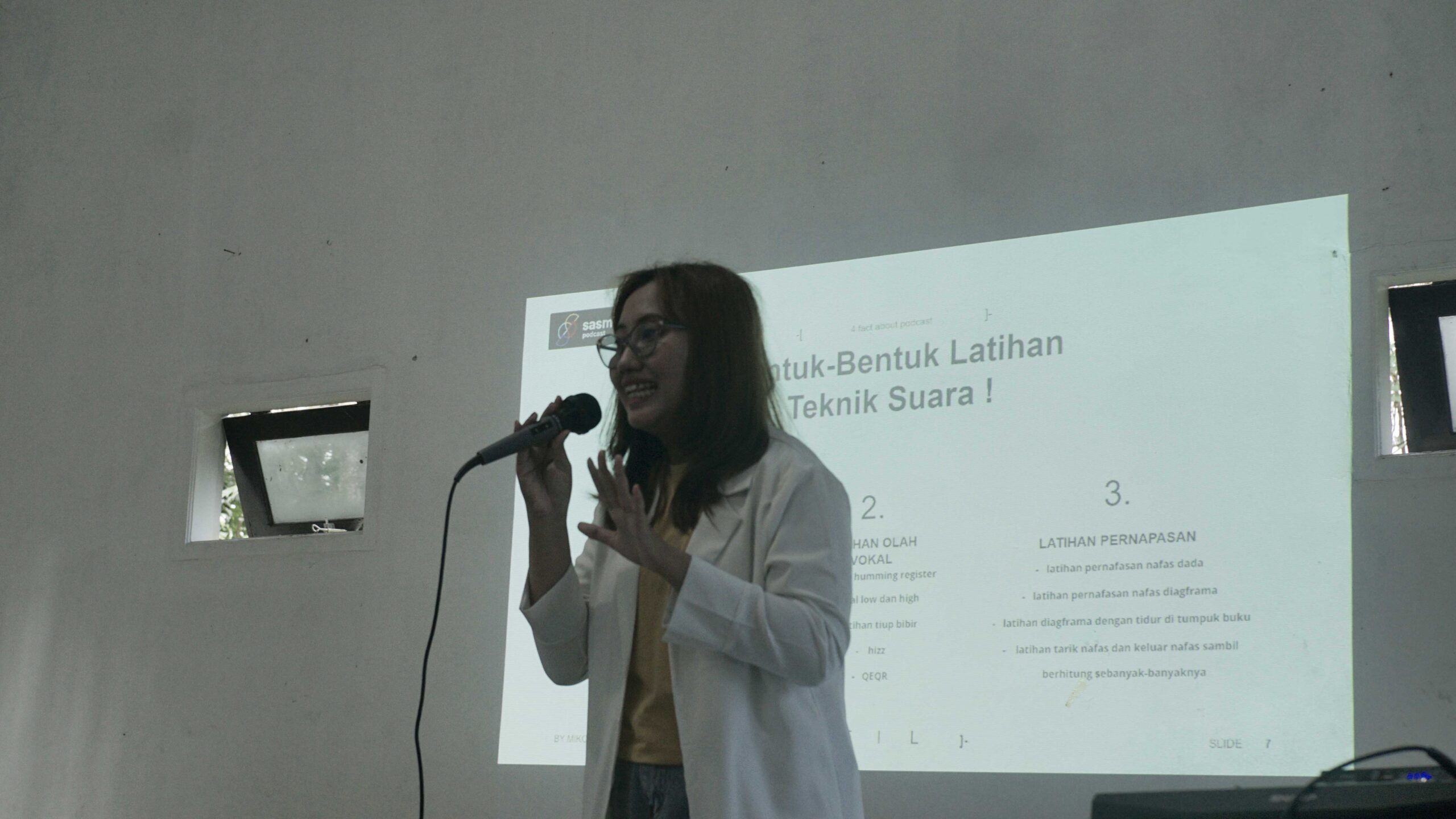 Pelatihan Voice Over Untuk Menunjang Promosi Potensi Wisata Sidomulyo