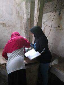 Antisipasi DBD, PKK dan Kader Posyandu lakukan PSN di Dusun Curah Damar Sidomulyo