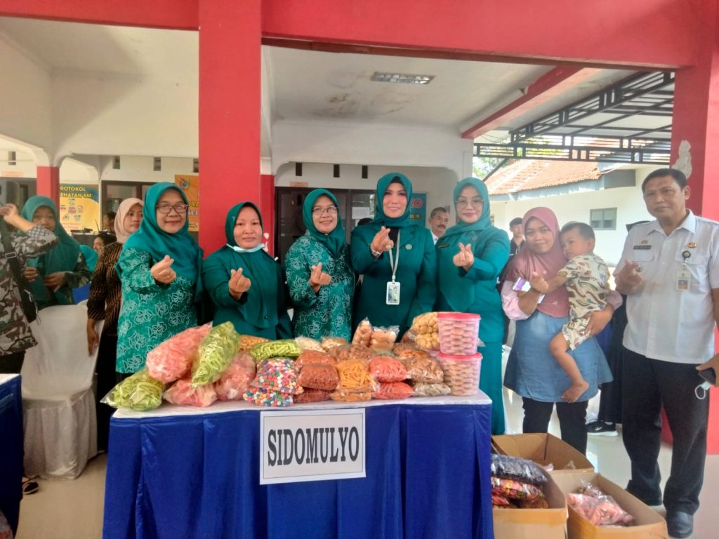 TP PKK Desa Sidomulyo Tampil di Event Pasar Murah, Promosikan Produk UMKM Lokal