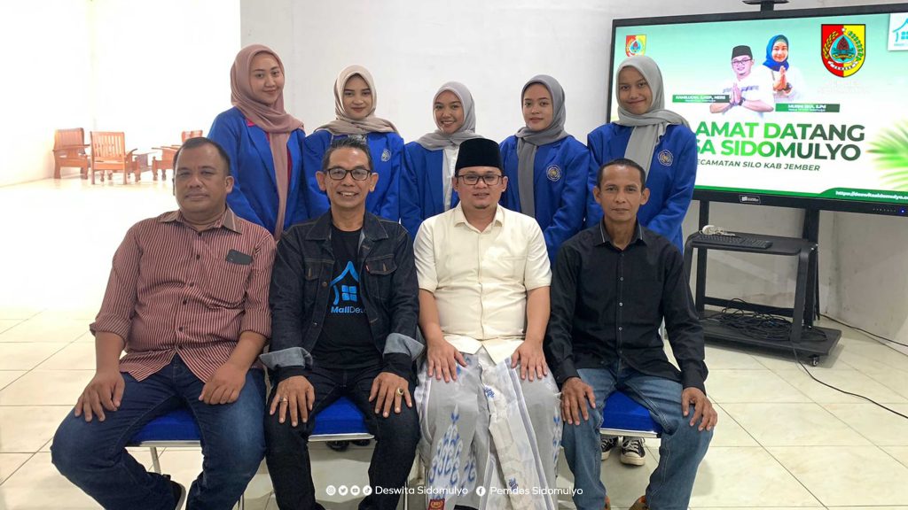 Pemdes Sidomulyo Sambut Mahasiswa Magang MBKM Unmuh Jember
