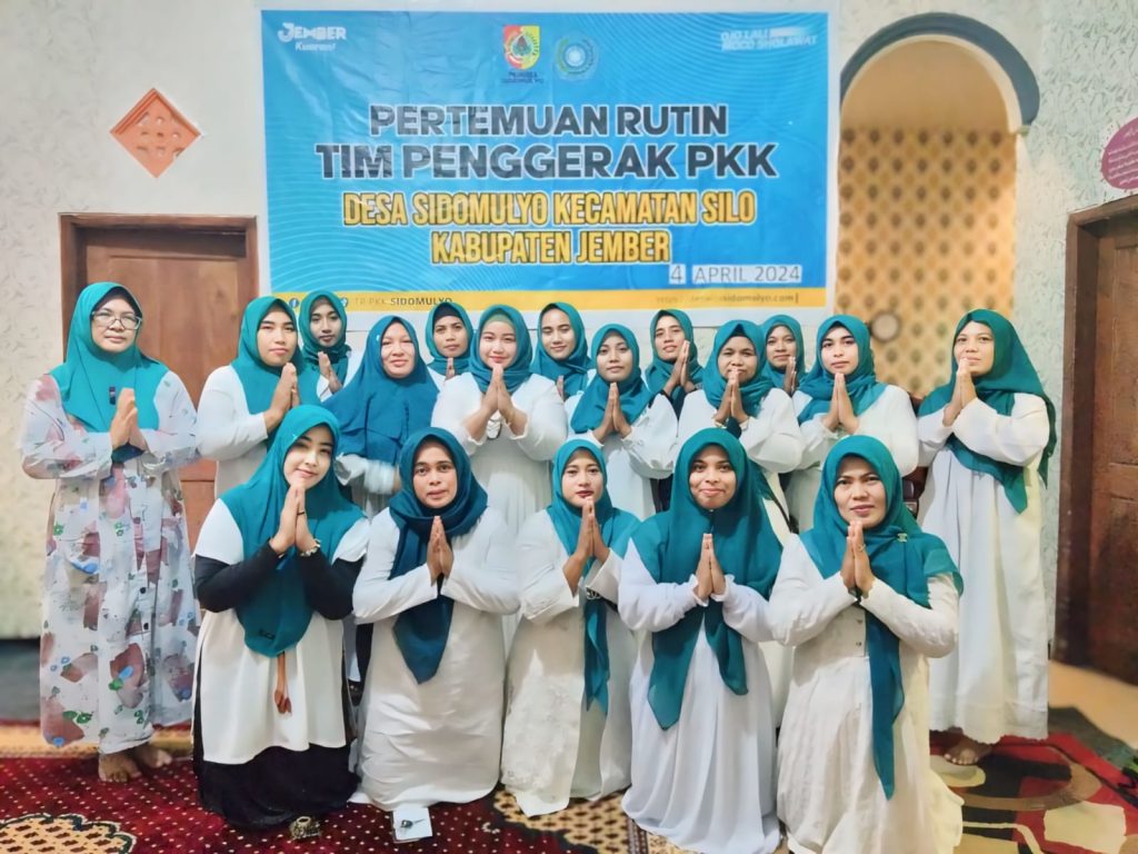 TP PKK Sidomulyo Gelar Pertemuan Rutin di Akhir Bulan Ramadhan 1445 H