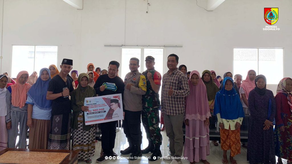 PemDes Sidomulyo Salurkan BLT-DD untuk 44 KPM: Kebutuhan Harian Diprioritaskan