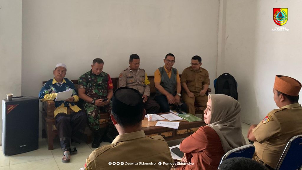 Pemerintah Desa Sidomulyo Laksanakan Musdes Perdes Desa Devisa untuk Kesejahteraan Petani