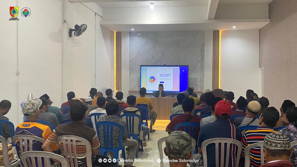 Rapat Koordinasi Bulanan Desa Sidomulyo: Sinergi Membangun Desa yang Lebih Baik