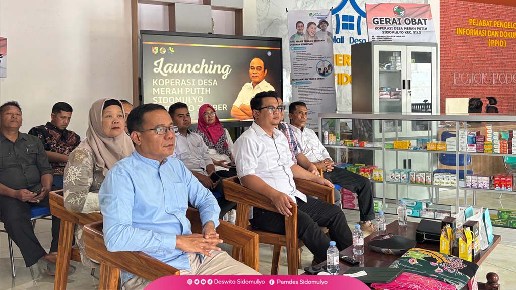 Koperasi Desa Merah Putih Sidomulyo Jadi Salah Satu Percontohan Nasional yang Diresmikan Langsung oleh Menteri Koperasi RI