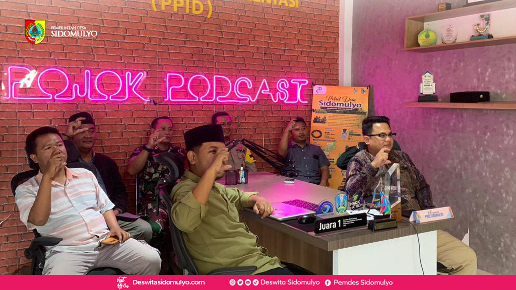 Pemdes Sidomulyo Paparkan Inovasi Informasi Publik di Hadapan Komisi Informasi Jawa Timur