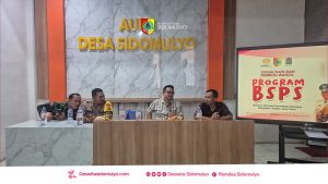 Pastikan Tepat Sasaran, Pemdes Sidomulyo Gelar Rembug Warga Program Bedah Rumah