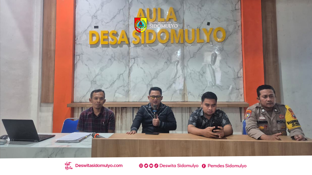 Optimalkan Bantuan Hunian, Desa Sidomulyo Bentuk Kelompok Penerima BSPS
