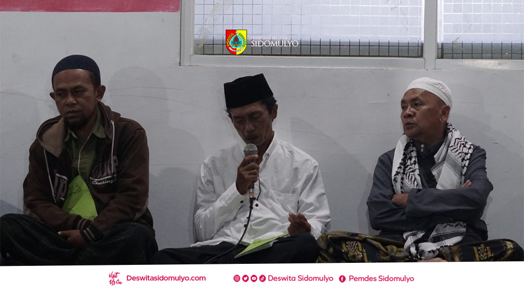 Rutinan Sholawat Nariyah dan Rotibul Haddad di Sidomulyo Berlangsung Khidmat