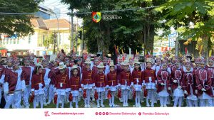 Tampil untuk Ketiga Kalinya, Marching Band SMP Islam Terpadu Mambaul Ulum Sidomulyo Semarakkan World Kids Carnival JFC 2026
